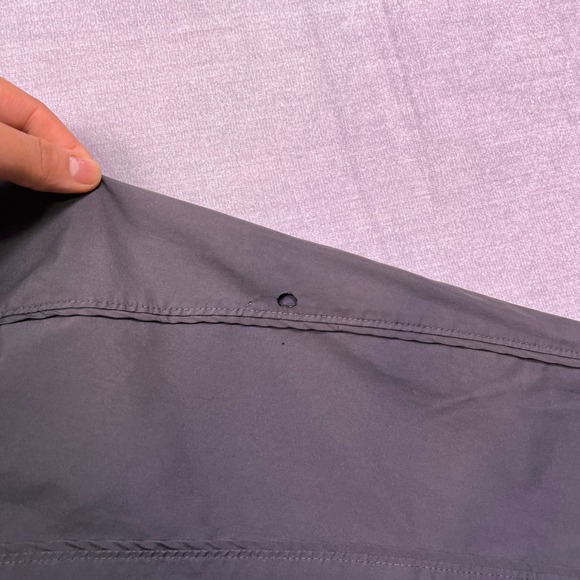 VTG Nike Y2K Sportswear Windbreaker Jacket Gray Full Zip Mens XL Lightweight - Picture 7 of 11